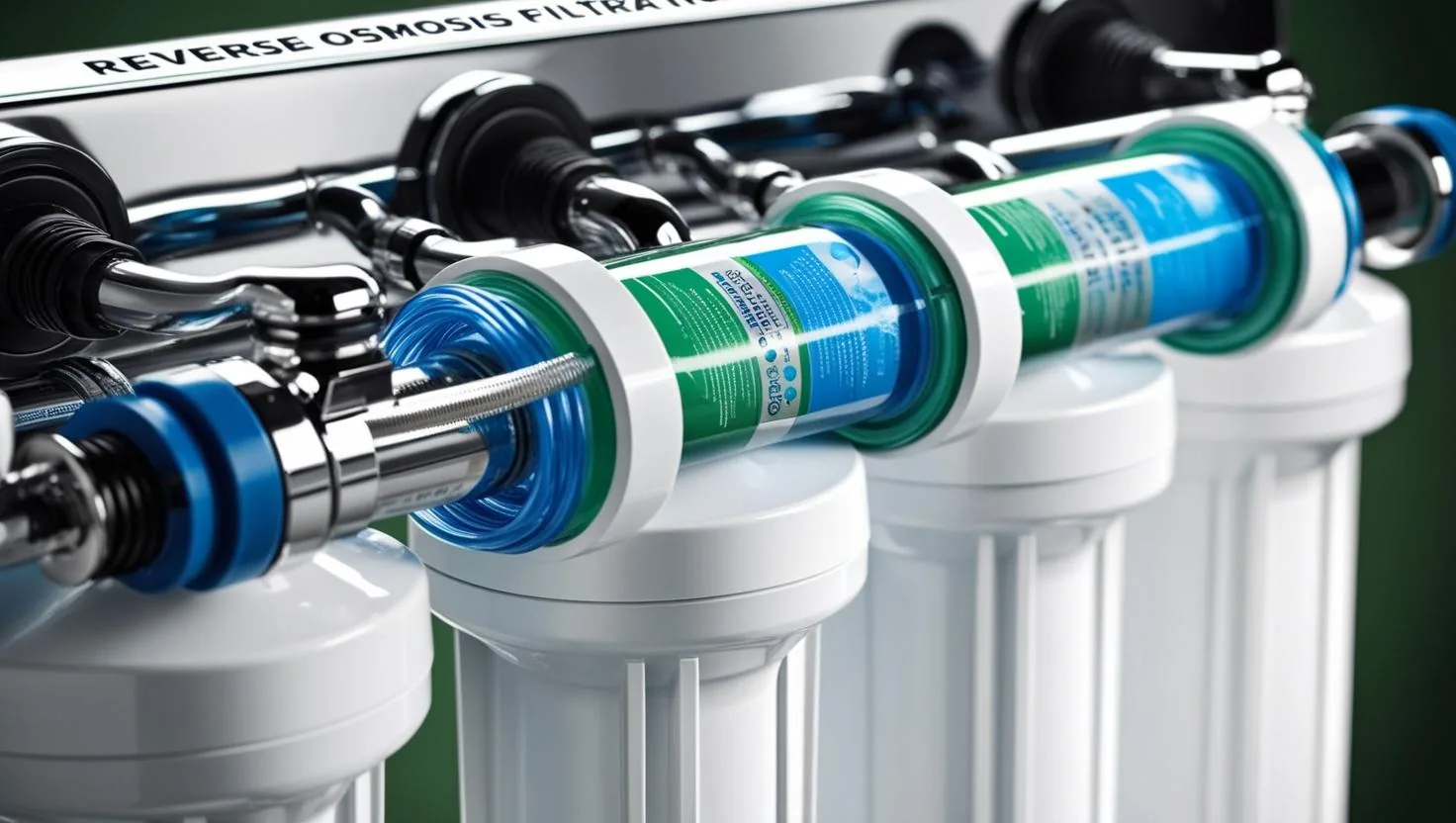 Reverse osmosis filtration cartridges